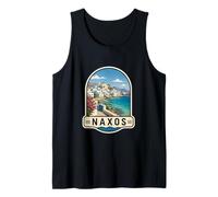 Souvenir de Voyage Naxos Grèce Temple Apollon Débardeur