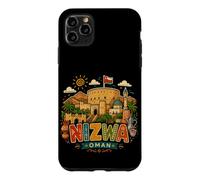 Souvenir de Voyage Nizwa Oman dessiné à la Main Coque pour iPhone 11 Pro Max