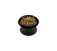 Souvenir de Voyage Nizwa Oman dessiné à la Main PopSockets PopGrip Adhésif
