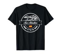 Souvenir de Voyage rétro de Saint-Sébastien Espagne T-Shirt