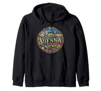 Souvenir de Voyage Souvenir de Ville de Vienne Cadeau Touristique Sweat à Capuche