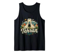 Souvenir de Voyage Téhéran Iran dessiné à la Main Débardeur