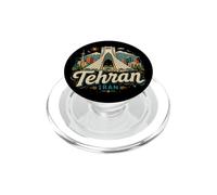 Souvenir de Voyage Téhéran Iran dessiné à la Main PopSockets PopGrip pour MagSafe