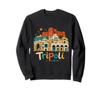 Souvenir de Voyage Tripoli Libye dessiné à la Main Sweatshirt