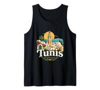 Souvenir de Voyage Tunis Tunisie Vintage Débardeur