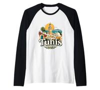Souvenir de Voyage Tunis Tunisie Vintage Manche Raglan