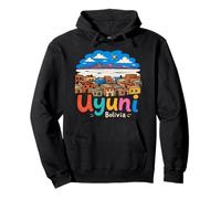 Souvenir de Voyage Uyuni Bolivie dessiné à la Main Sweat à Capuche