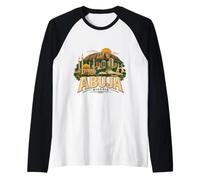 Souvenir de Voyage Vintage Abuja Nigeria Cadeau Monument Manche Raglan