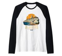 Souvenir de Voyage Vintage Alger Algérie Cadeau Monument Manche Raglan