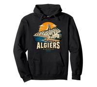 Souvenir de Voyage Vintage Alger Algérie Cadeau Monument Sweat à Capuche