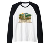 Souvenir de Voyage Vintage Arusha Tanzanie Manche Raglan