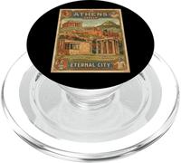 Souvenir de Voyage Vintage Athènes Grèce Cadeau Touristique Ville PopSockets PopGrip pour MagSafe