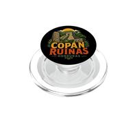Souvenir de Voyage Vintage avec ruines Copan Honduras PopSockets PopGrip pour MagSafe