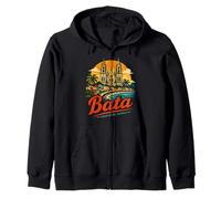 Souvenir de Voyage Vintage Bata Guinée équatoriale Sweat à Capuche