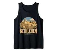 Souvenir de Voyage Vintage Bethléem Palestine Cadeau Monument Débardeur