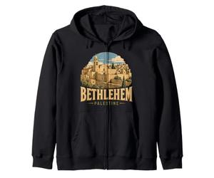 Souvenir de Voyage Vintage Bethléem Palestine Cadeau Monument Sweat à Capuche