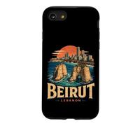 Souvenir de Voyage Vintage Beyrouth Liban Cadeau Monument Coque pour iPhone SE (2020) / 7/8