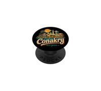 Souvenir de Voyage Vintage Conakry Guinée PopSockets PopGrip Adhésif