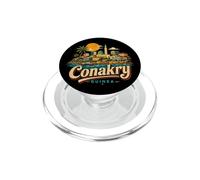 Souvenir de Voyage Vintage Conakry Guinée PopSockets PopGrip pour MagSafe