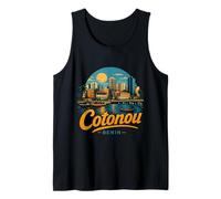 Souvenir de Voyage Vintage Cotonou Bénin Débardeur