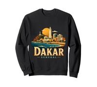 Souvenir de Voyage Vintage Dakar Sénégal Cadeau Monument Sweatshirt