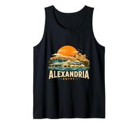 Souvenir de Voyage Vintage d'Alexandrie en Égypte Débardeur