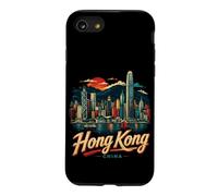 Souvenir de Voyage Vintage de Hong Kong en Chine Coque pour iPhone SE (2020) / 7/8