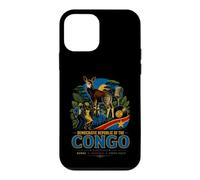 Souvenir de Voyage Vintage de la RD Congo Cadeau Monument Coque pour iPhone 12 Mini
