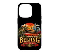Souvenir de Voyage Vintage de Pékin en Chine Coque pour iPhone 14 Pro