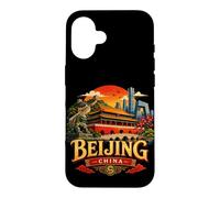 Souvenir de Voyage Vintage de Pékin en Chine Coque pour iPhone 16