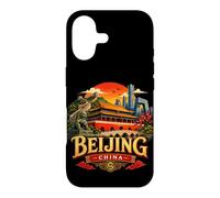 Souvenir de Voyage Vintage de Pékin en Chine Coque pour iPhone 17
