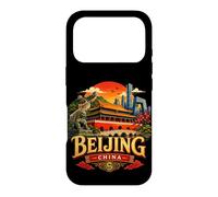 Souvenir de Voyage Vintage de Pékin en Chine Coque pour iPhone 17 Pro
