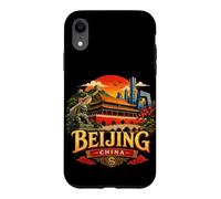 Souvenir de Voyage Vintage de Pékin en Chine Coque pour iPhone XR