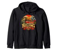 Souvenir de Voyage Vintage de Pékin en Chine Sweat à Capuche