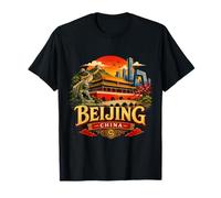 Souvenir de Voyage Vintage de Pékin en Chine T-Shirt