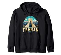 Souvenir de Voyage Vintage de Téhéran en Iran Sweat à Capuche