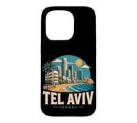 Souvenir de Voyage Vintage de Tel Aviv Israël Coque pour iPhone 15 Pro