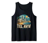 Souvenir de Voyage Vintage de Tel Aviv Israël Débardeur