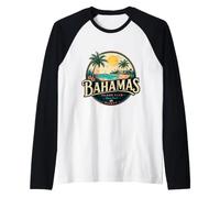 Souvenir de Voyage Vintage des Bahamas Manche Raglan