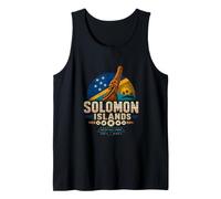 Souvenir de Voyage Vintage des îles Salomon Débardeur