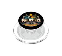 Souvenir de Voyage Vintage des Philippines PopSockets PopGrip pour MagSafe