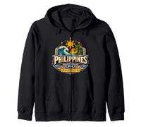 Souvenir de Voyage Vintage des Philippines Sweat à Capuche