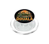 Souvenir de Voyage Vintage Douala Cameroun PopSockets PopGrip pour MagSafe