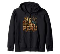 Souvenir de Voyage Vintage du Pérou Sweat à Capuche