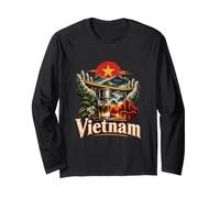 Souvenir de Voyage Vintage du Vietnam Manche Longue