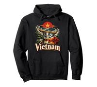 Souvenir de Voyage Vintage du Vietnam Sweat à Capuche