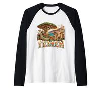 Souvenir de Voyage Vintage du Yémen Manche Raglan