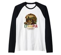 Souvenir de Voyage Vintage Ethiopie Cadeau Historique Manche Raglan