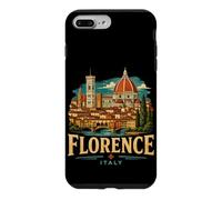 Souvenir de Voyage Vintage Florence Italie Cadeau Monument Coque pour iPhone 7 Plus/8 Plus