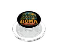 Souvenir de Voyage Vintage Goma RD Congo PopSockets PopGrip pour MagSafe